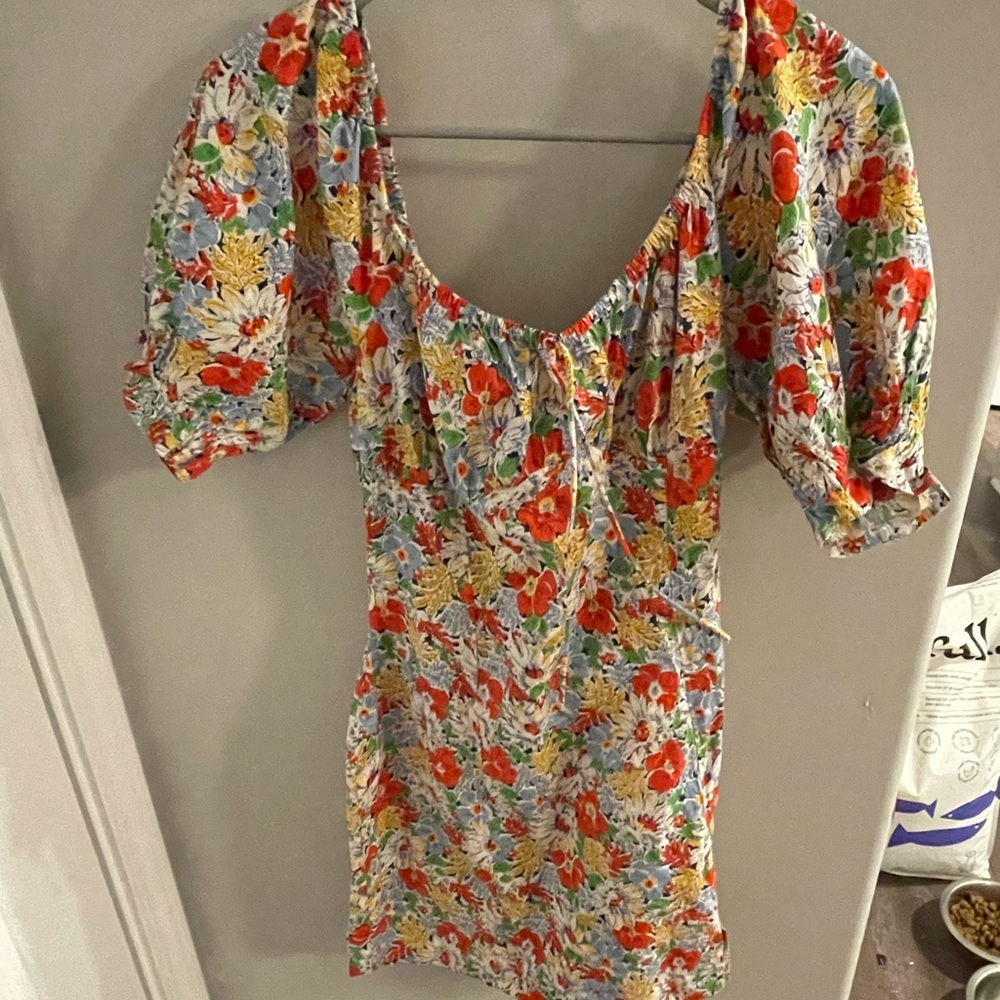Floral summer dress